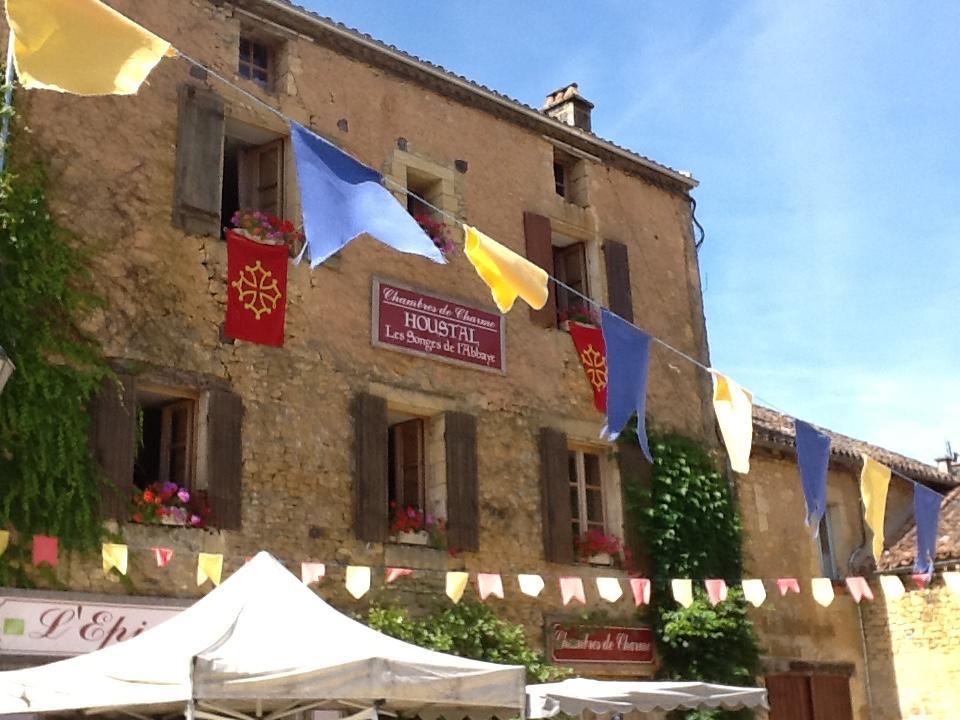 Les Songes De L'Abbaye Bed and Breakfast Cadouin Exteriör bild